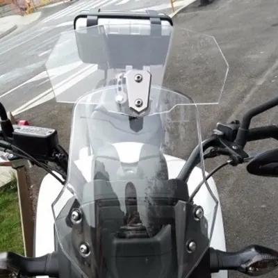 Deflector Aer Vant Parbriz Geam Moto Universal 27x12cm