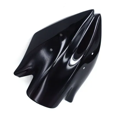 Parbriz Fumuriu Kawasaki Z1000 an 2007-2009 Negru geam