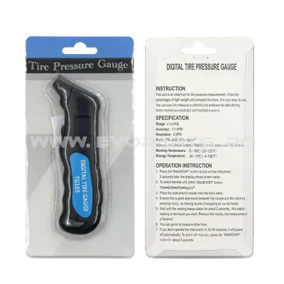 Tester Manometru Digital Presiune Roti Auto Moto Atv