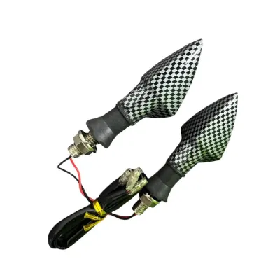 Set 2 semnalizari LED Carbon Fibre Universal A2110