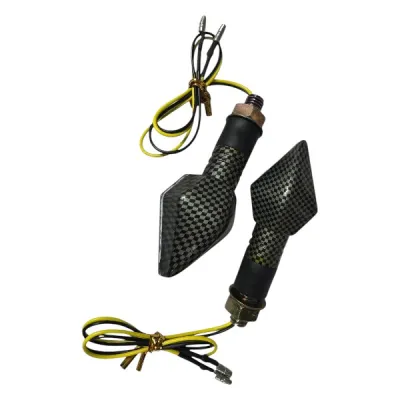 Set 2 Semnalizari LED moto Carbon A2109