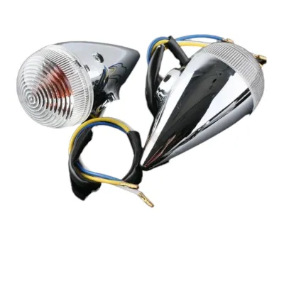 Semnalizari fata crom Yamaha XV1900 2006 2013 cu bec A2010