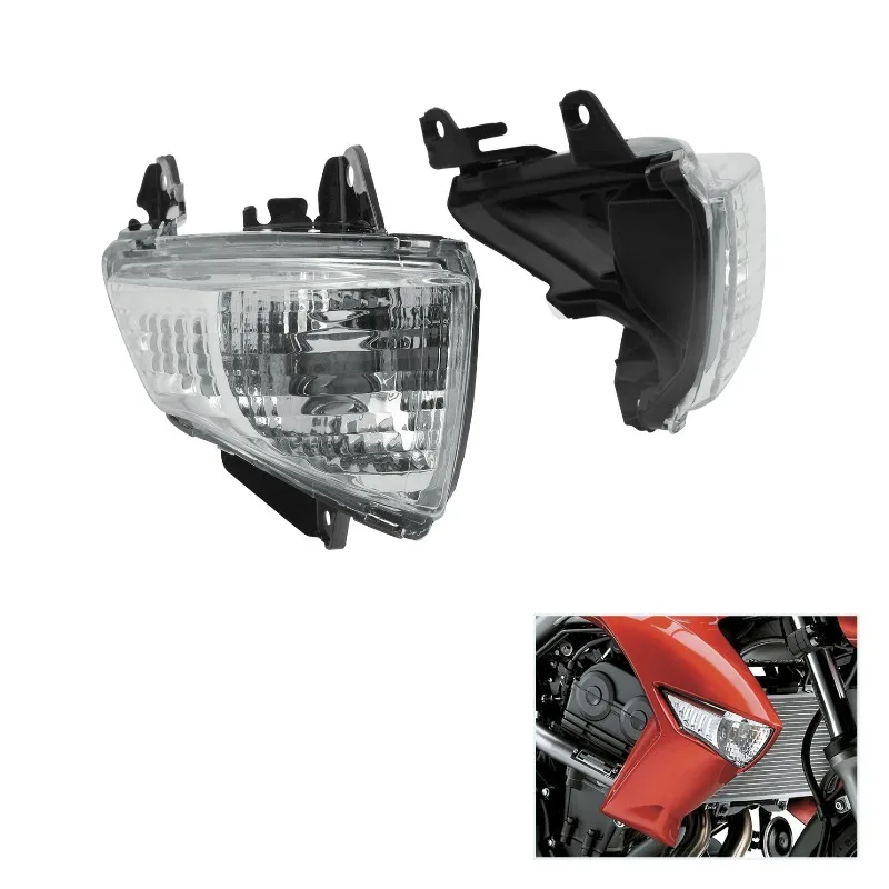 Semnalizari transparente stanga dreapta Kawasaki ER6N ER6F ER6R 2009 2011 A1992