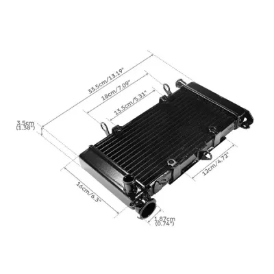 Radiator Honda CB500F CB500X CB 500 X 2013 2015 racire apa