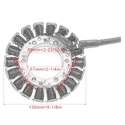 Stator Suzuki Burgman AN650 650 AN 2003 2012 Bobina A1632