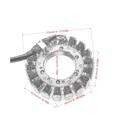 Stator alternator Honda Dominator NX 650 500 XR 650L FMX SLR FX 650 Vigor bobina A1569