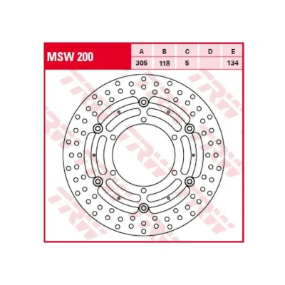 Disc Frana Fata Suzuki Suzuki GSF 650 Bandit SV650 VLR1800R INTRUDER MSW248 TRW