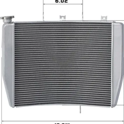 Radiator Kawasaki Ninja ZX-14 ZX1400C ZX14R ZZR1400 2006-2011