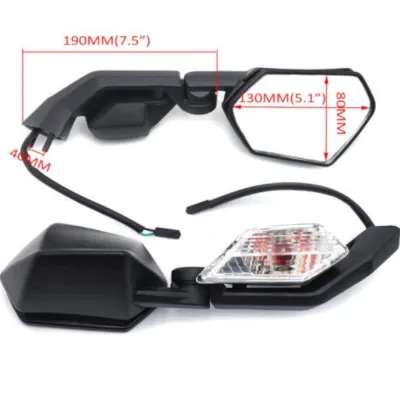 Set oglinzi cu semnalizari Kawasaki Ninja ZX6R 2005-08 ZX10R 2004-2010 A1263