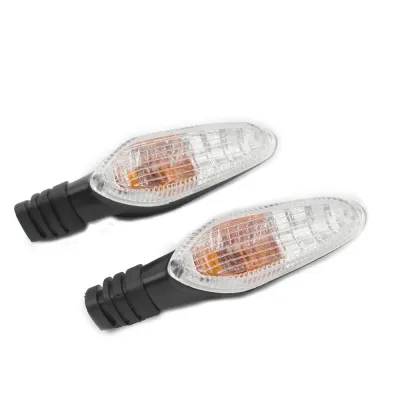 Set 2 semnalizari transparente Ducati Monster 695 696 796 821 1200 1100 Multistrada 1200 Streetfighter A1007