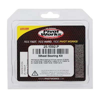 Kit Rulmenti roata fata Yamaha YZ125 YZ250 YZ400 YZ426 YZ450F 1998-2022 All Balls 25-1092