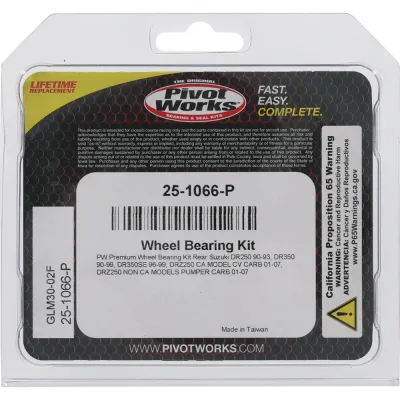 Kit Rulmenti roata spate Suzuki DR250 DR350 DRZ250m DRZ350 1990-2007 All Balls 25-1066