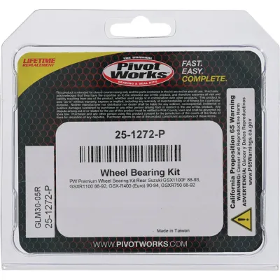 Kit Rulmenti roata spate Suzuki GSX1100F GSXR400 GSXR750 1988-1994 All Balls 25-1272
