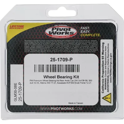 Kit Rulmenti roata spate Arctic Cat Alterra 250 300 2006-2021 Kawasaki KVF300 Brute Force 2012-2022 All Balls 25-1709