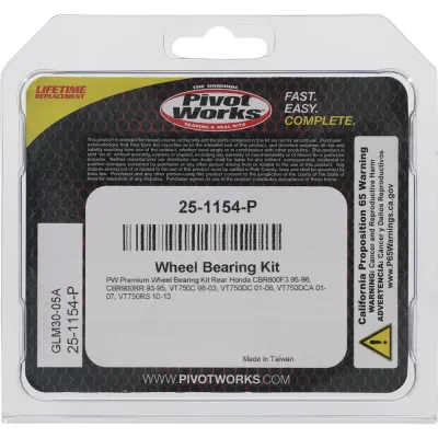 Kit Rulmenti roata spate Honda 900RR Fireblade 750 Shadow All Balls 25-1154