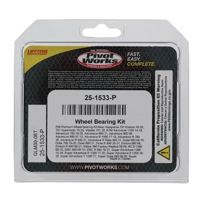 Kit rulmenti roata spate KTM Duke Andventure Husqvarna All Balls 25-1533