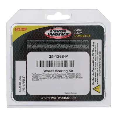 Kit rulment roata spate Honda VFR Interceptor CBR1000 VL Varadero XL All Balls 25-1268