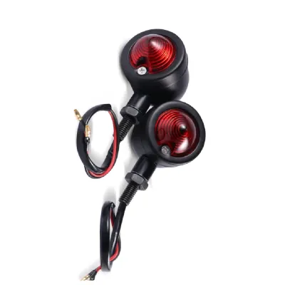 Set 2 semnalizari Universale Cafe Racer Bobber Chopper Retro Bullet Glont A701