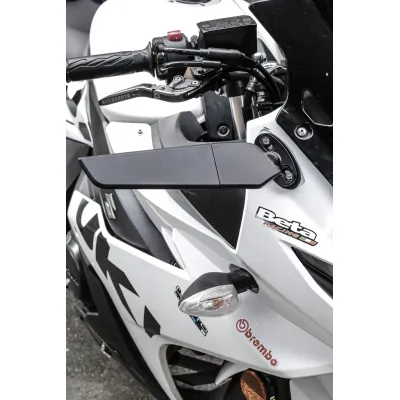 Oglinzi Moto Universale Racing Sport Reglabile Aluminiu Stealth