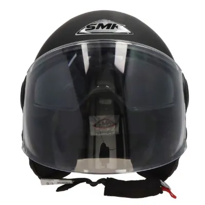 Casca Moto Open Face SMK COOPER MATT BLACK MA200 Marimea XS