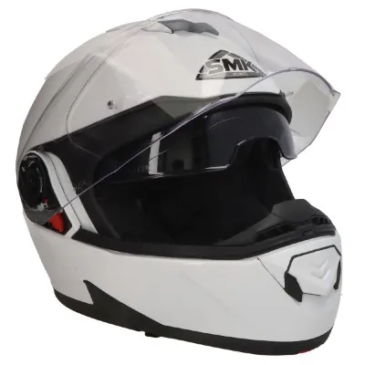 Casca Moto Flip-Up SMK GLIDE WHITE GL100 MARIME S