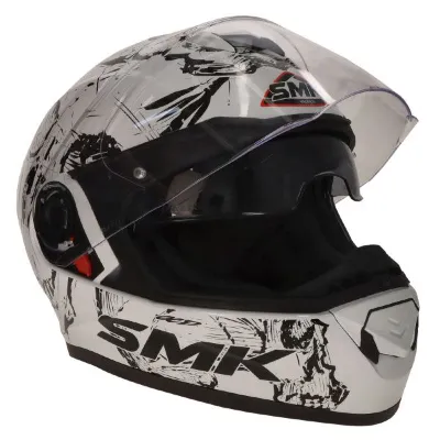 Casca Moto Integrala SMK TWISTER SKULL GL120 MARIME XS