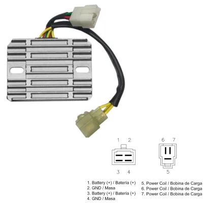 DZE Regulator Tensiune Ducati DZE02509 releu incarcare
