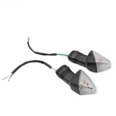 Set 2 semnalizari transparente Kawasaki NINJA 1000 650R ZX6R 600 636 ZX10R Z750 Z1000 KLE500 KLE650 A1008