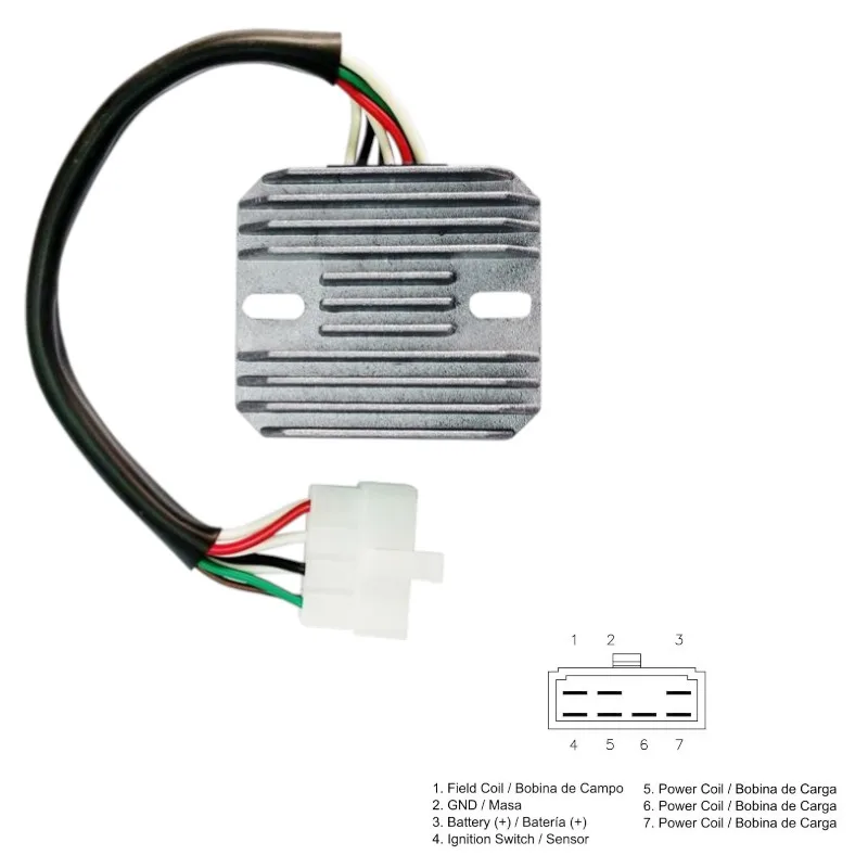 DZE Regulator Tensiune Yamaha FJ FZ XJ XS YX DZE02481 releu incarcare