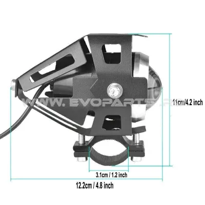 Set Proiectoare Led Motocicleta Atv Auto Lumini Ceata