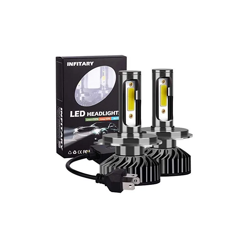 Becuri Led H1 H3 HB3 HB4 H7 H11 fara eroare 16000LM