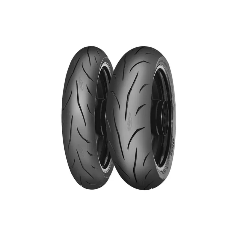 Set Anvelope MITAS Sport Force+ 120/70-17 si 180/55-17 Dot 2026