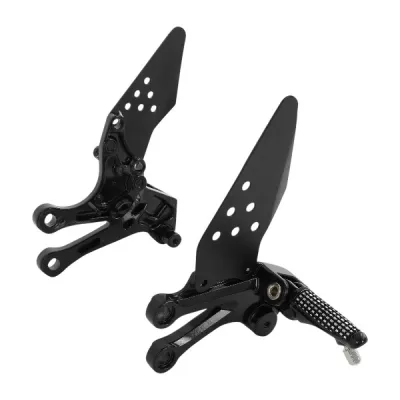 Suport Scarite Pilot Fata Kawasaki Ninja ZX10R 2004 2005 Stanga Dreapta negre A450BLACK