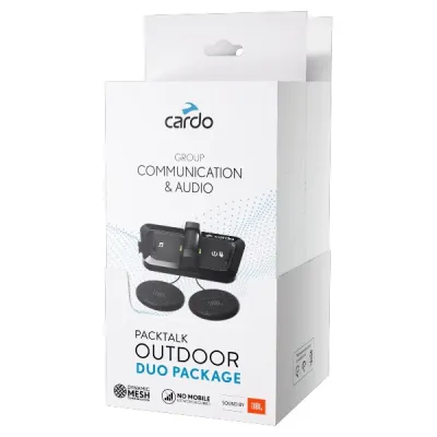 Sistem comunicatie Cardo Packtalk Outdoor NEGRU