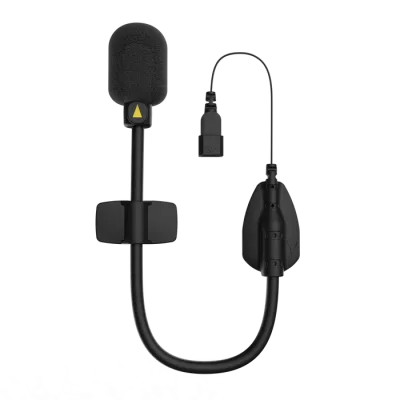 Microfon boom hibrid Cardo pentru căști deschise și modulare
