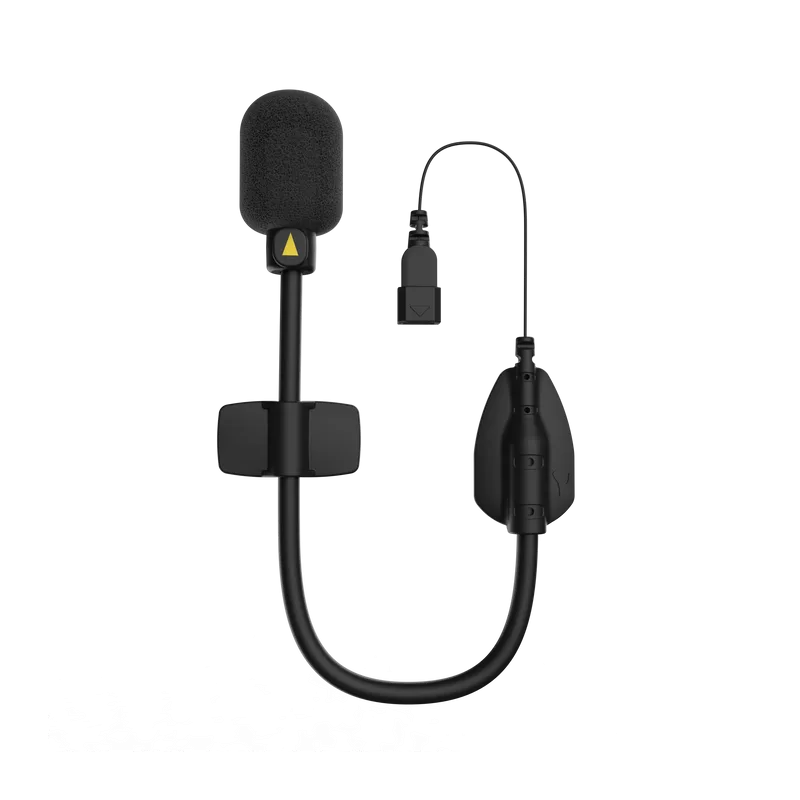 Microfon boom hibrid Cardo pentru căști deschise și modulare
