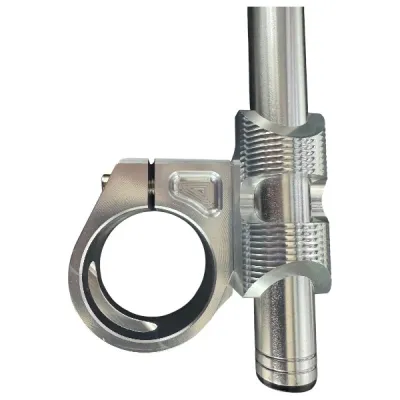 Semighidon stanga dreapta argintiu Clip-On 50mm Universal 22mm Honda CBR1000RR RC51 A2119