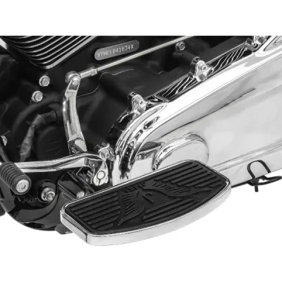 Placa Scarite Suport Moto Chooper Cruiser Fata Spate Foot Peguri 240X125 A2096