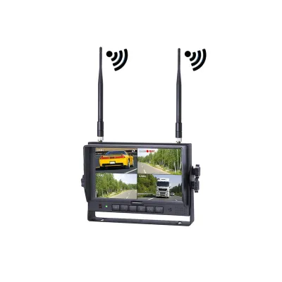Ecran multi display Vignal, wireless - 2,4 Ghz de 7 inchi, monitorizare camion