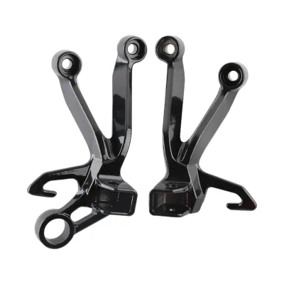 Set Suporti scarite spate pasager Suzuki GSXR1000 2017 2022 negre
