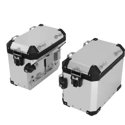 SET Cutii Genti Laterale Sidecase Aluminiu 48L + 40L pentru BMW GS R1200 R1250 F850 F900 A273