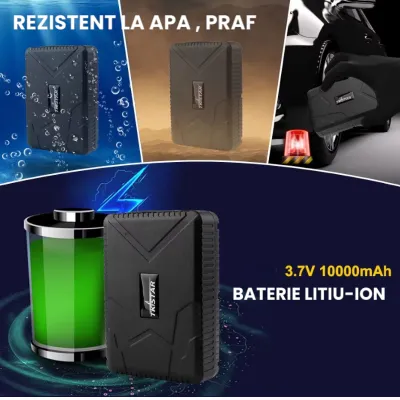 Tracker GPS Auto Moto TK915 Baterie 10000mAh Magnet Puternic IP65