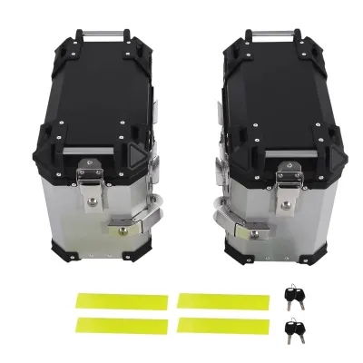 SET CUTII LATERALE BMW R1300GS 2023-2025 argintii 36L A259