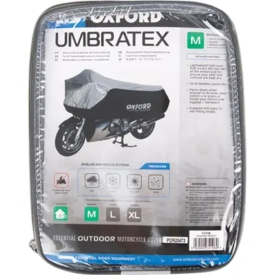 Husa Moto Exterior Oxford Umbratex Argintiu M CV106