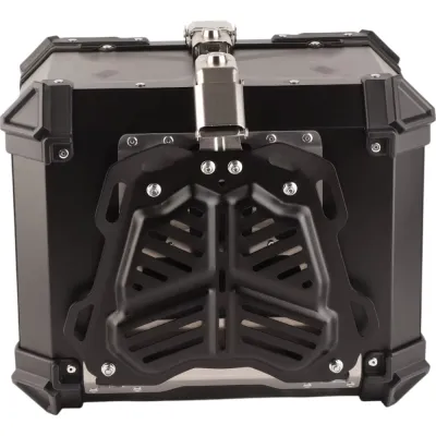 Top Case Universal 45L Cutie Moto spate aluminiu cu placa suport