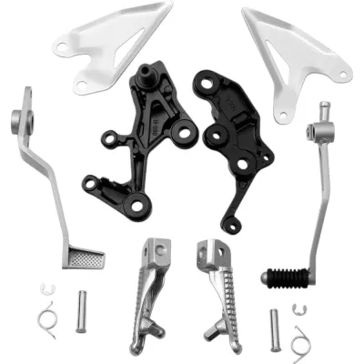 SET Suport scarite pilot Kawasaki NINJA 400 500 Z400 Z500 2018-2024 stanga dreapta fata
