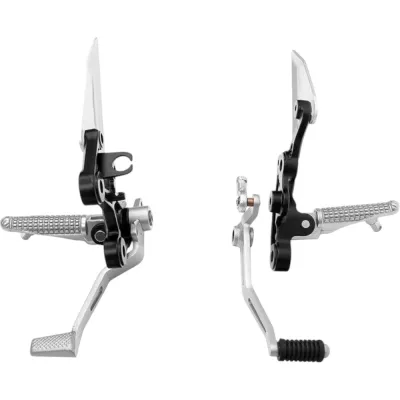 SET Suport scarite pilot Kawasaki NINJA 400 500 Z400 Z500 2018-2024 stanga dreapta fata