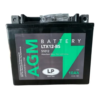 Acumulator baterie LP Moto 12V AGM 10Ah 150A LTX12-BS Landport