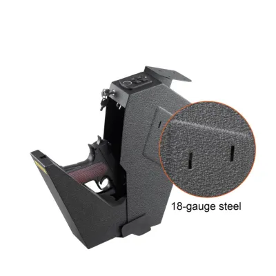 Seif cutie pistol cu amprenta digitala A1077