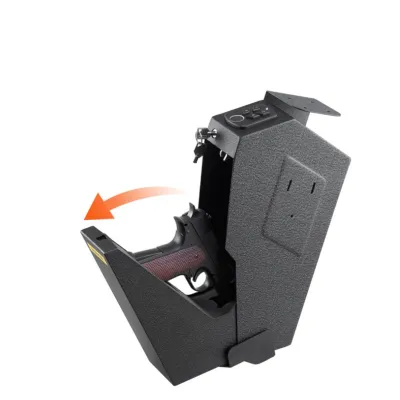 Seif cutie pistol cu amprenta digitala A1077